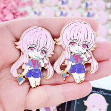 Load image into Gallery viewer, Future Yandere Enamel Pin