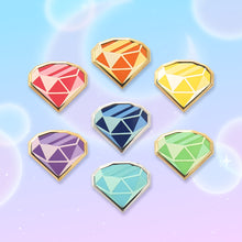 Load image into Gallery viewer, Rainbow Crystal Filler Pins