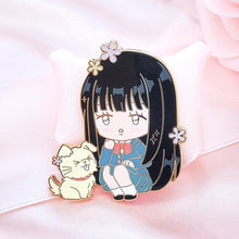 Load image into Gallery viewer, Misread Shoujo Enamel Pin