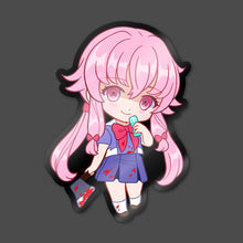 Load image into Gallery viewer, Single Die-cut Stickers - Future Yandere