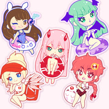 Load image into Gallery viewer, Beach Babes Die-cut Sticker Pack - Baddies