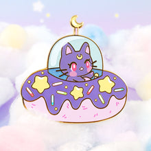 Load image into Gallery viewer, Donut Time! Mama Kitty Enamel Pin