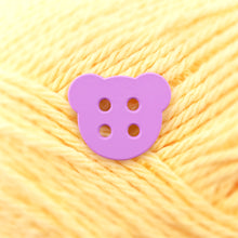 Load image into Gallery viewer, **LAST CHANCE** Mofumofu Enamel Pin - Bear Button Board Filler