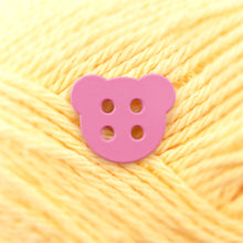 Load image into Gallery viewer, **LAST CHANCE** Mofumofu Enamel Pin - Bear Button Board Filler