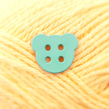 Load image into Gallery viewer, **LAST CHANCE** Mofumofu Enamel Pin - Bear Button Board Filler