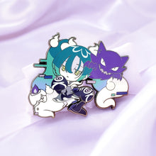 Load image into Gallery viewer, Ghost Miku Enamel Pin
