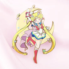 Load image into Gallery viewer, Super Moon Soldier LUXE Pin
