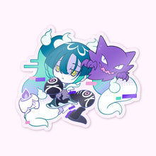 Load image into Gallery viewer, Single Die-cut Stickers - Ghost Miku
