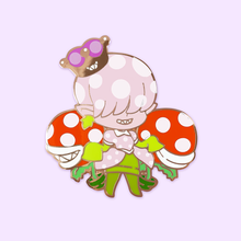 Load image into Gallery viewer, Super Crown Enamel Pin - Pirahnette