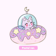 Load image into Gallery viewer, **LAST CHANCE!** Donut Time! Mama Kitty Enamel Pin