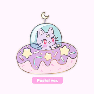 Donut Time! Mama Kitty Enamel Pin