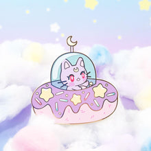 Load image into Gallery viewer, Donut Time! Mama Kitty Enamel Pin