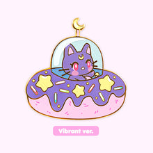 Load image into Gallery viewer, **LAST CHANCE!** Donut Time! Mama Kitty Enamel Pin