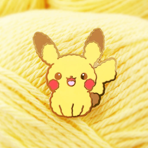 Mofumofu Enamel Pin - Thunder Rat