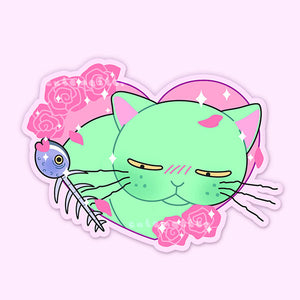 Single Die-cut Stickers - Kitty Beau